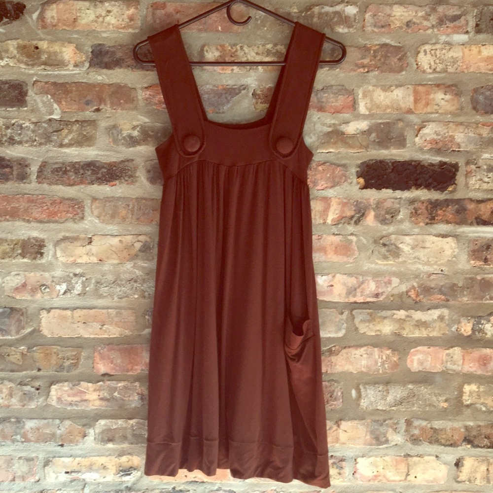 Rachel Pally sleeveless brown dress